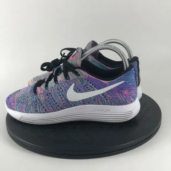 Nike LunarEpic Flyknit Multicolor Running Shoes 843765-004 Women’s Size 6.5 - Picture 8 of 12